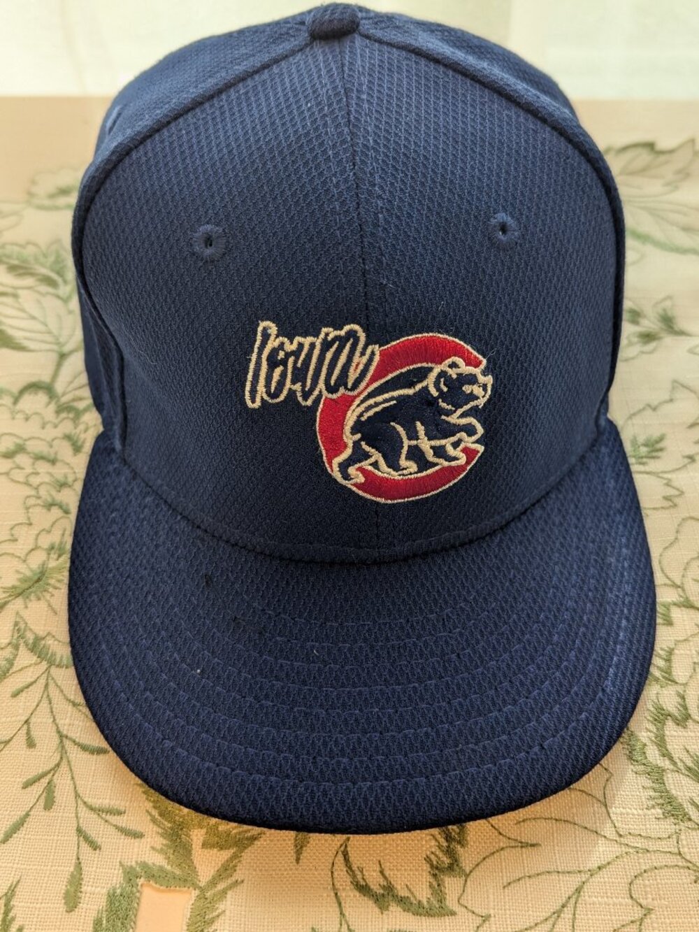 Iowa Cubs Size 7 1/4 Fitted MLB Baseball Hat